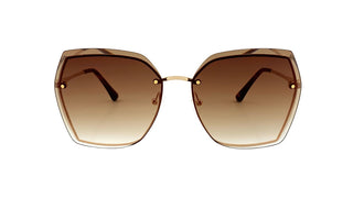 Sunglasses 51018, brown/gold