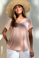 Bamboo daily t-shirt, rose