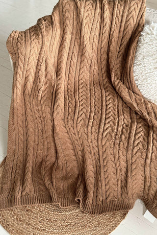 Cozy Wonders dozing blanket, Taupe