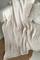 Cozy Wonders dozing blanket, off-white