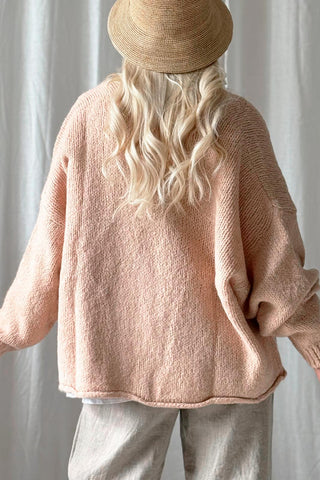 Dash cardigan, rose