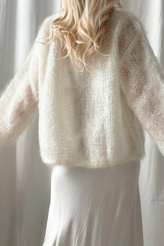 Dreamy mohair jumper, off white