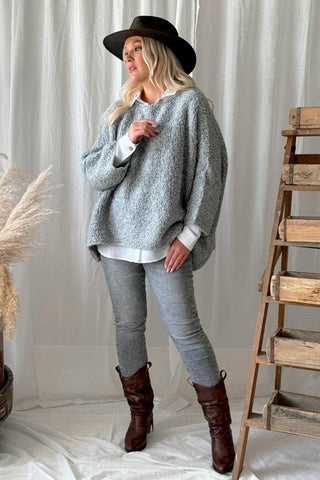 Indie knit, grey