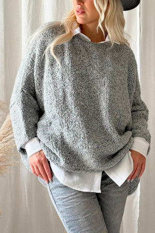 Indie knit, grey