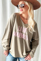 La Vie Bohemiana cotton shirt, Taupe