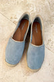 Mia glitter espadrillot, light blue suede