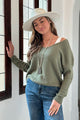 Minka jumper, sage