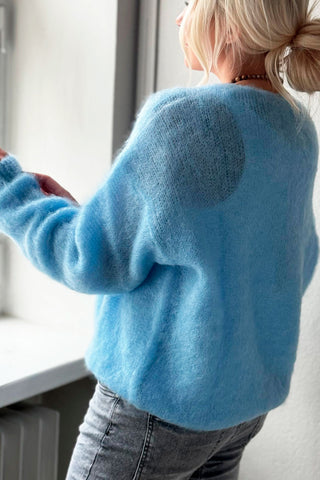 Mohair Heaven jumper, ice blue