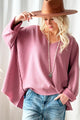 Easywear sweater, mauve pink