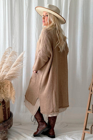 Wilona cardigan, caramel