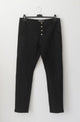 Linen pants tease men, black