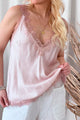 Gracie viscose top, rose