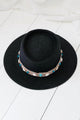 Ibiza rancher sun hat, black