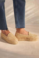 Yucatán espadrillot, raffia