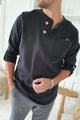 Jones linen shirt, black